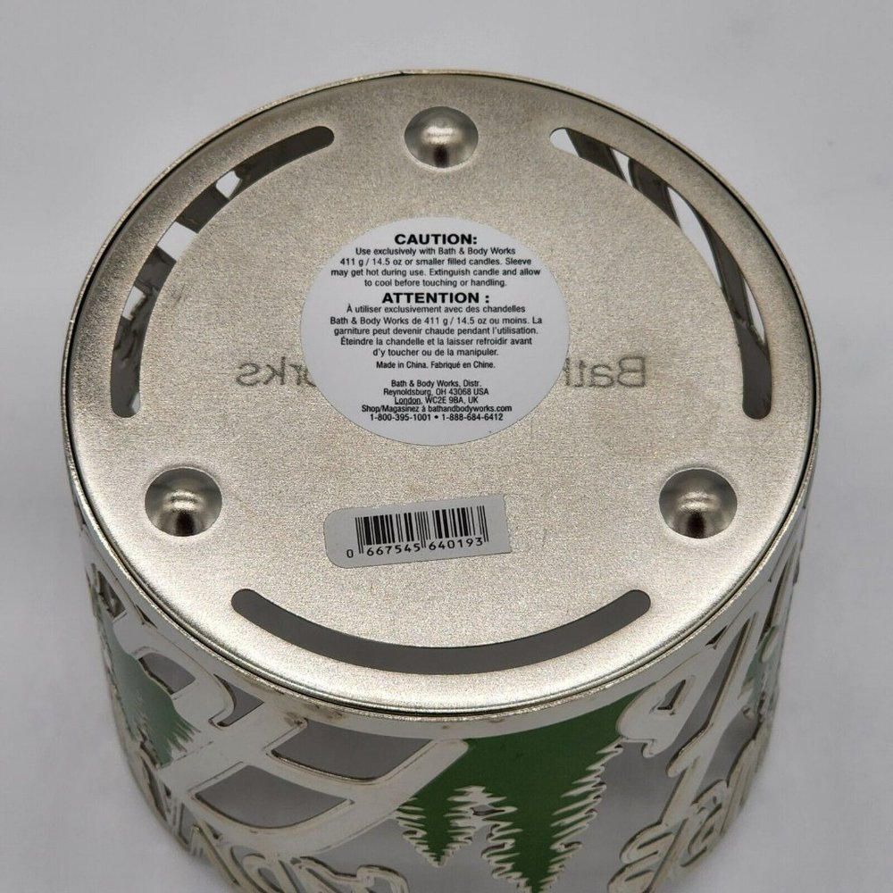 Bath and Body Works Adventure Awaits Three Wick Candle Holder - Picture 7 of 7